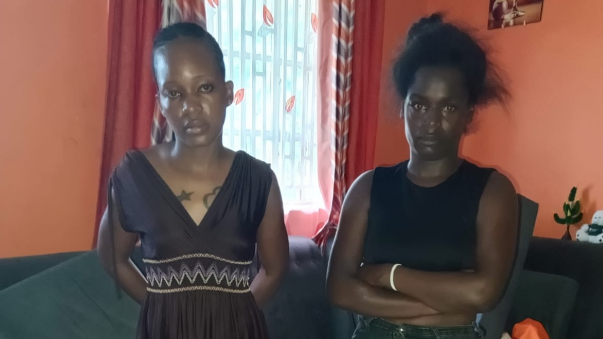 Kisumu: Young lady arrested after posting on WhatsApp status photo of herself brandishing a pistol