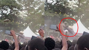 President Ruto struck by dirty shoe in Migori, raising alarms over public officials’ security