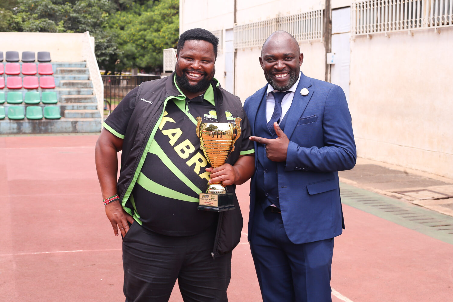 Kabras RFC’s Carlos Katywa named SJAK Coach of the month