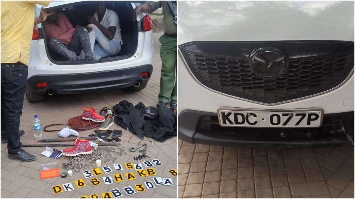 How police trailed and arrested 2 notorious suspects behind housebreakings, carjackings in Utawala area