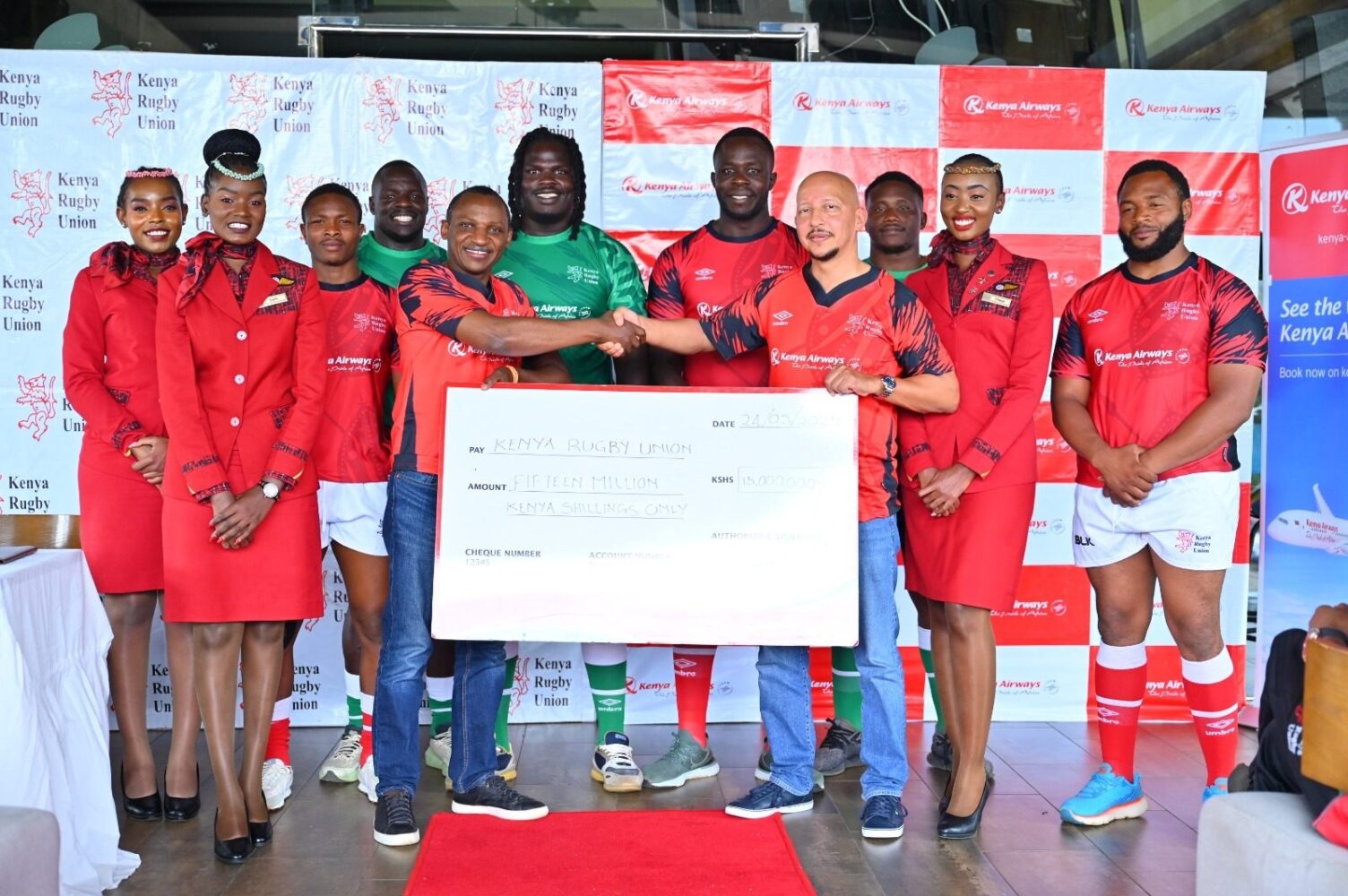 Kenya Simbas secure major sponsorship ahead of Rugby World Cup Qualifiers