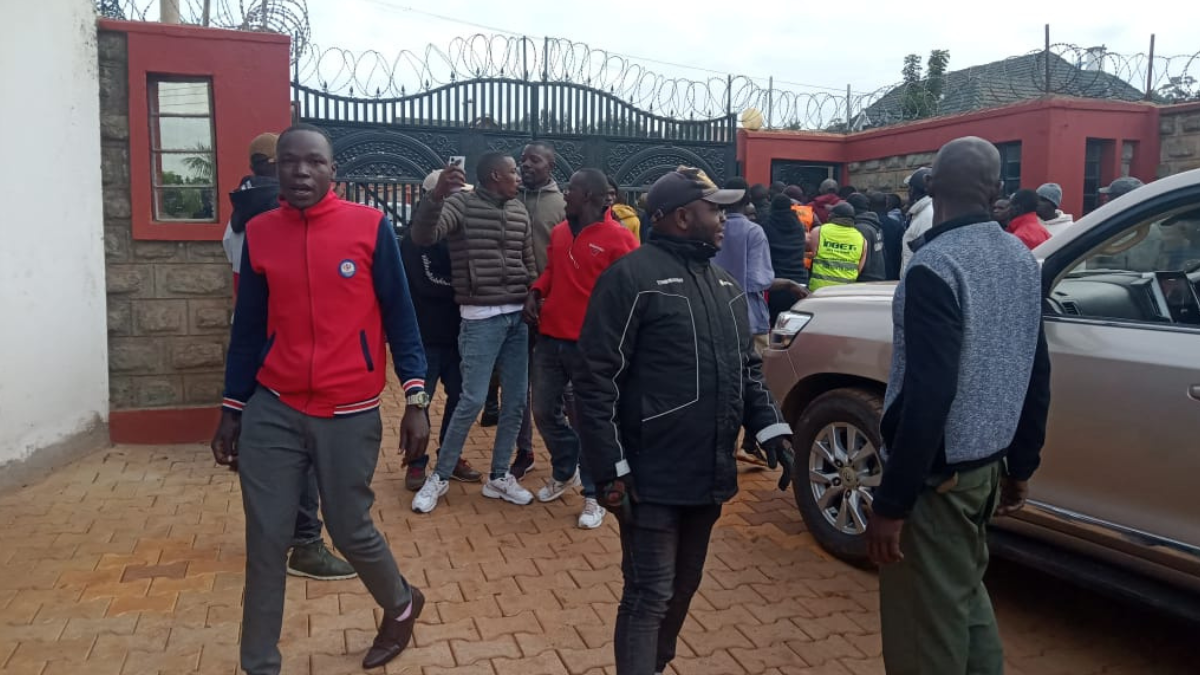 Police raid Governor Natembeya’s home in Kitale