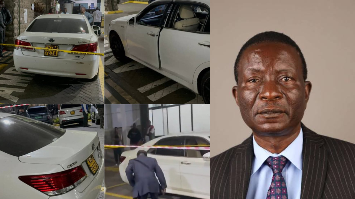 Moment when gunman approached MP Charles Were’s Toyota Crown car, fired shots at him before jumping onto a motorcycle