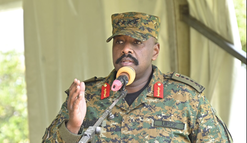 Museveni’s son, Gen. Muhoozi, sparks outrage after banning female soldiers from wearing trousers