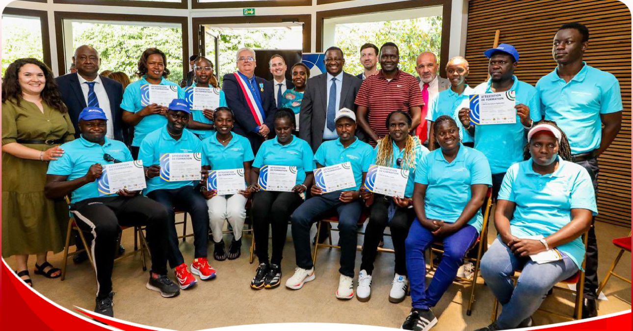 Twelve Kenyan coaches complete house of coaches project course, CS Mvurya attends graduation