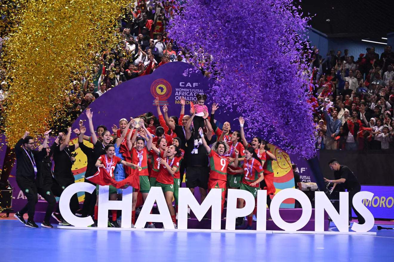 Morocco crowned champions of inaugural Women’s Africa Futsal Cup of Nations after dramatic comeback
