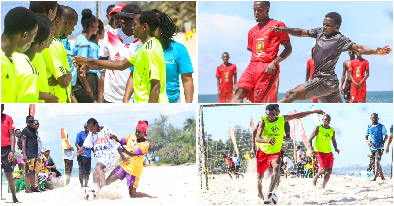 FKF Kwale Beach Soccer League receives a major financial boost