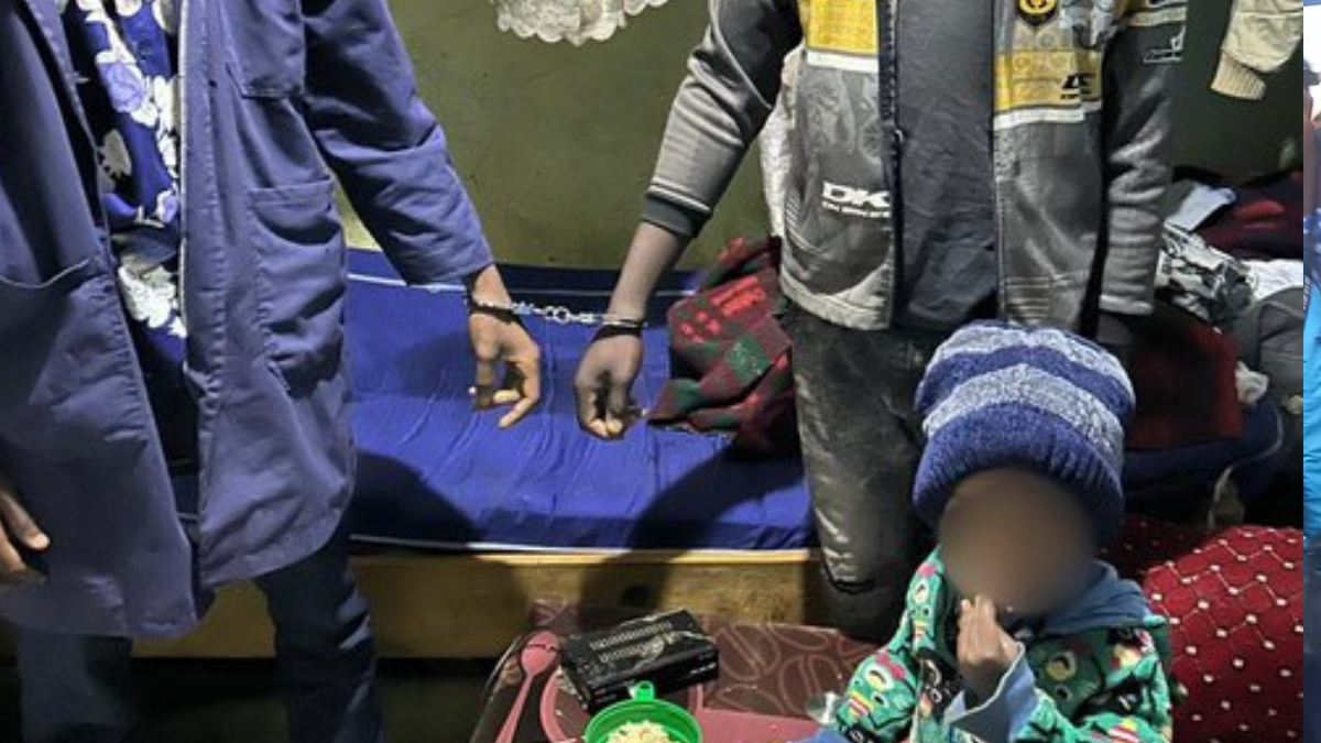 3-year-old boy rescued from 2 human  traffickers in Nyeri
