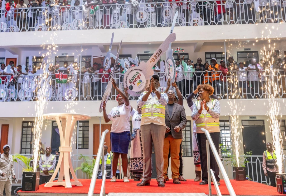 How Kenyans reacted to new affordable housing in Mukuru Kwa Njenga