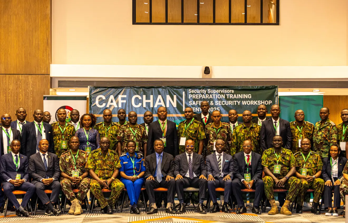 CAF’s head of Safety and Security impressed by Kenya’s security personals preparedness for CHAN