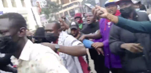 Activist Hussein Khalid flees for safety as claims of goons aiding police to scuttle Nairobi demos