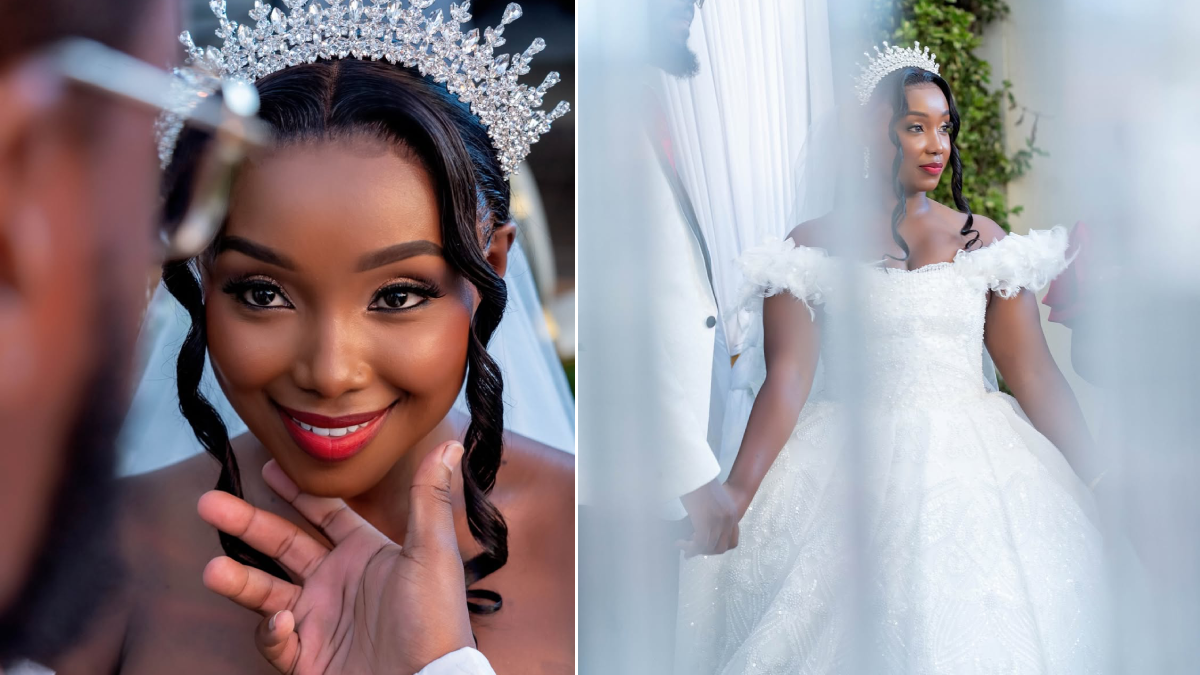 “Love is a beautiful thing”: Kate Actress sets tongues wagging with stunning wedding photos