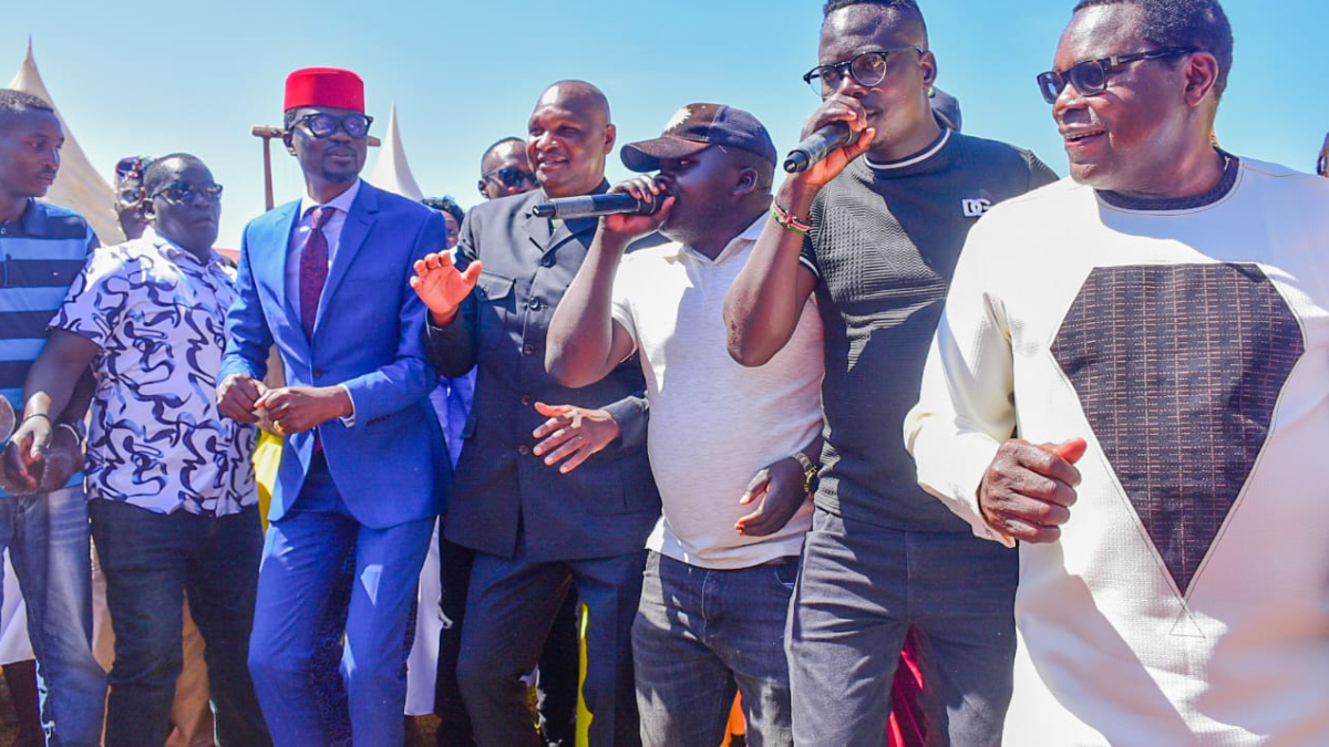 Farouk Kibet attends Mama Mboga Empowerment Initiative in Kimilili