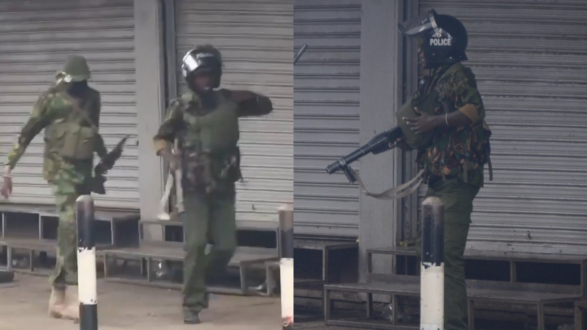 Police officers shoot dead helpless hawker at close range in Nairobi CBD
