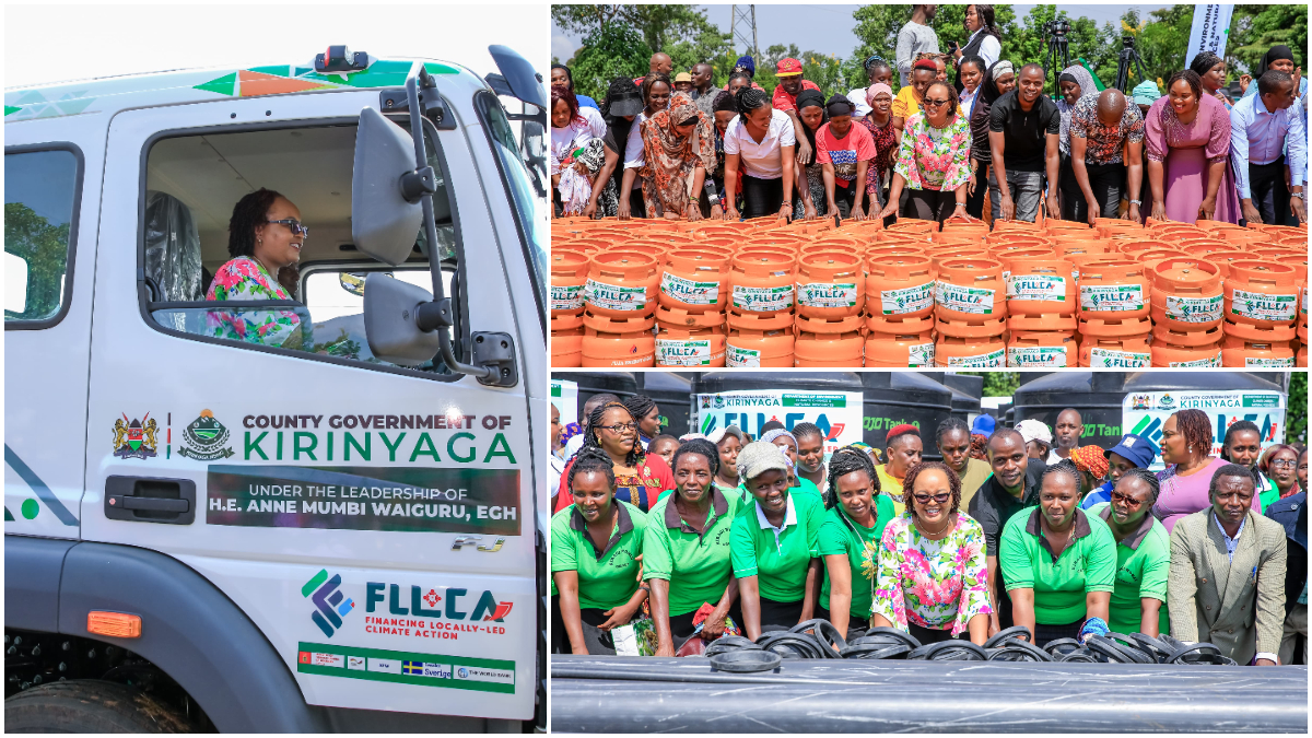 Waiguru distributes 5800 free gas cylinders as she unveil comprehensive climate action initiatives to support community resilience