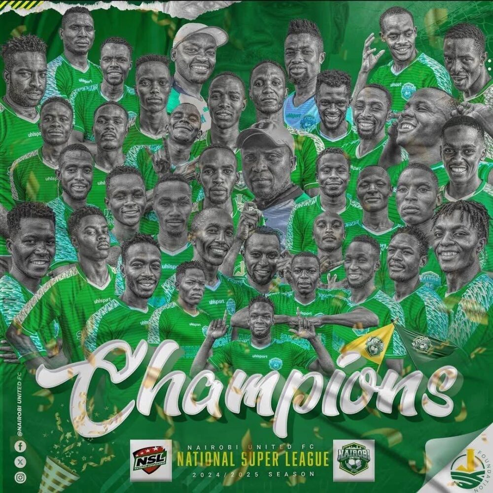Nairobi United crowned NSL champions, set sights on Premier League success