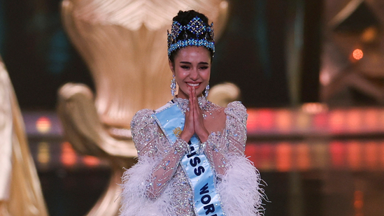 Thailand’s Opal Suchata Chuangsri crowned Miss World 2025