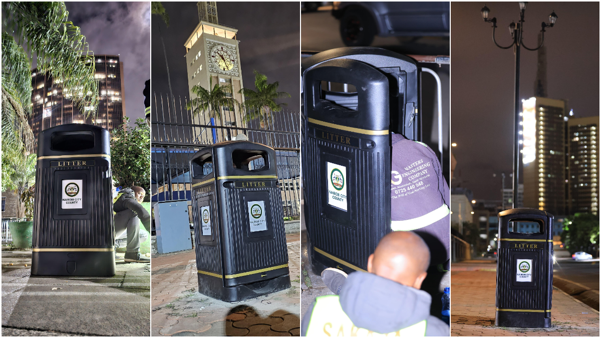 Nairobi residents wake up to new heat-resistant, tamper-proof Durapol litter bins; photographers mesmerised