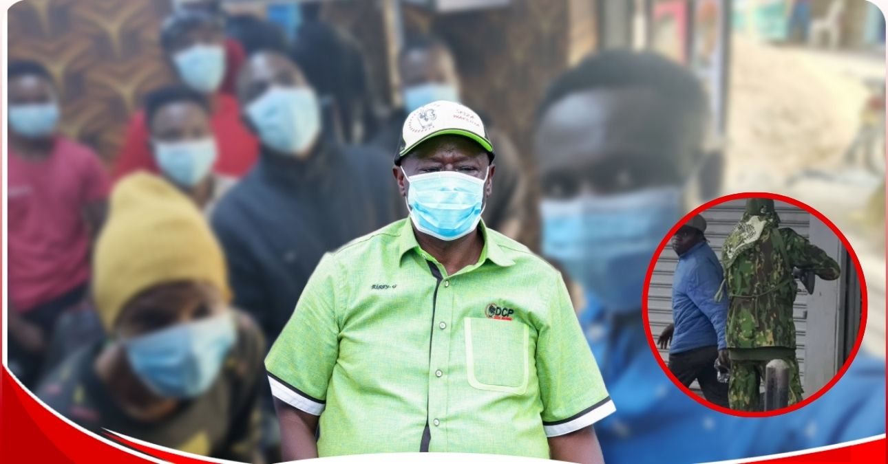 Gachagua joins Kenyans in mask protest honoring hawker Boniface Kariuki