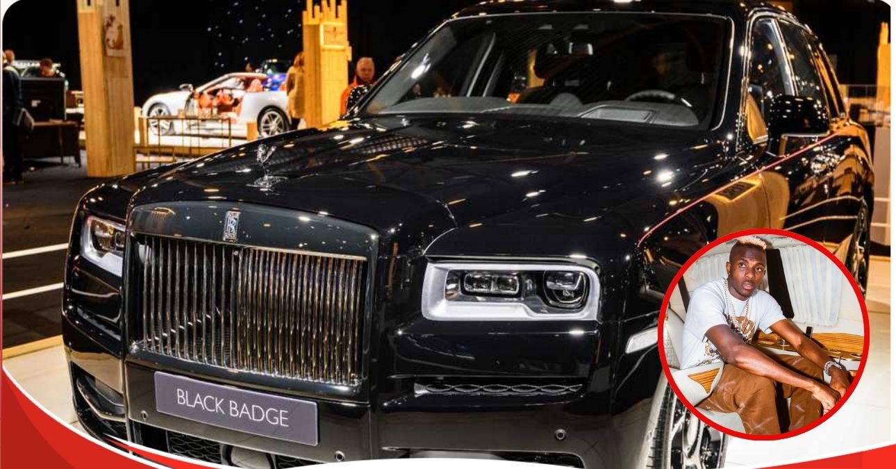 Nigerian football star Victor Osimhen acquires KSh 75 Million 2025 custom Rolls-Royce Cullinan