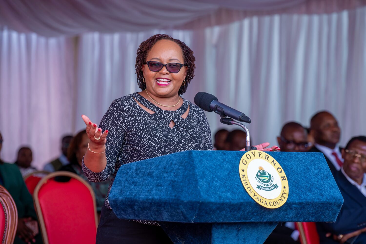 Waiguru calls for respect among elected leaders to avoid unnecessary conflicts: “You’ll not step on me”