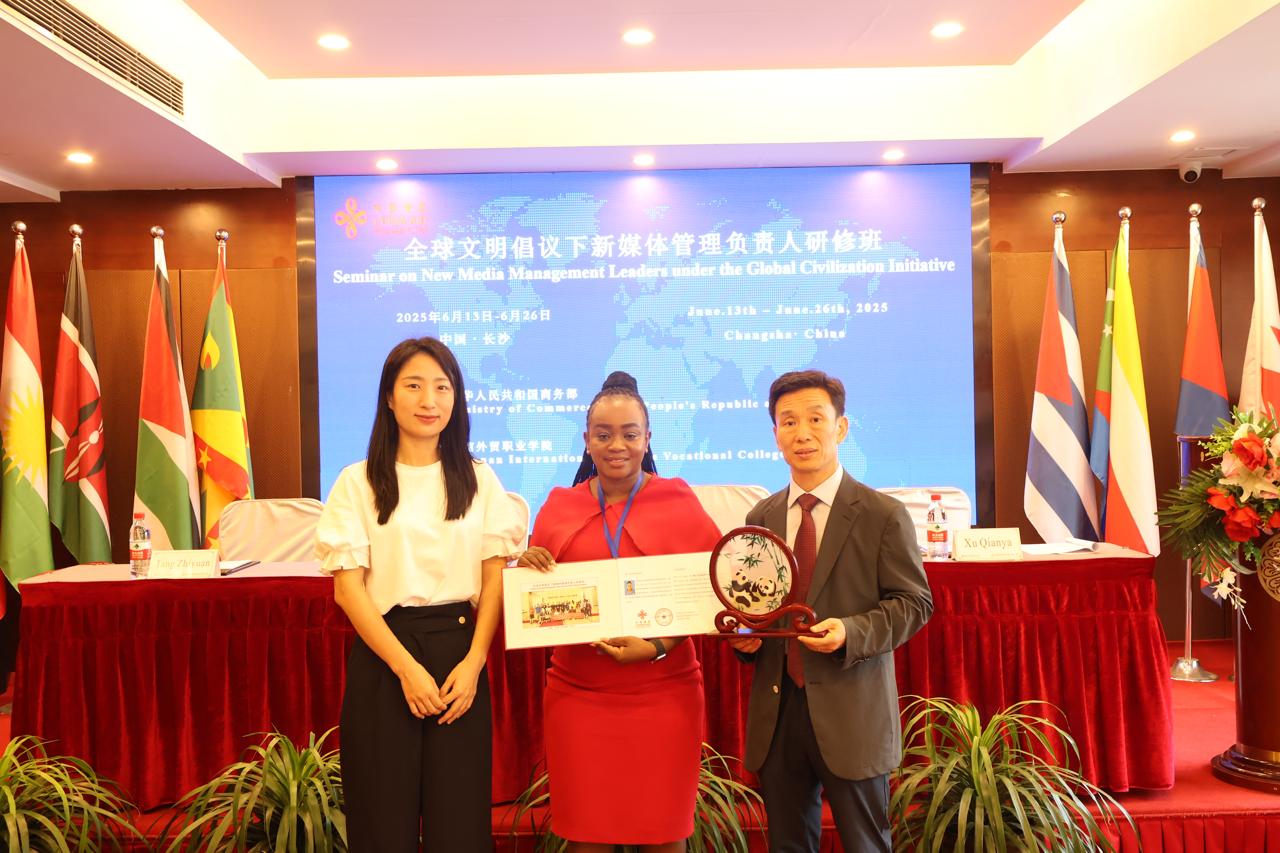 TV47 Senior Reporter Elizabeth Mutuku wins prestigious award in China