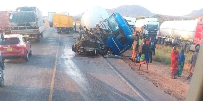 Mombasa highway carnage :Two dead, several injured in Kiongwani head-on collision