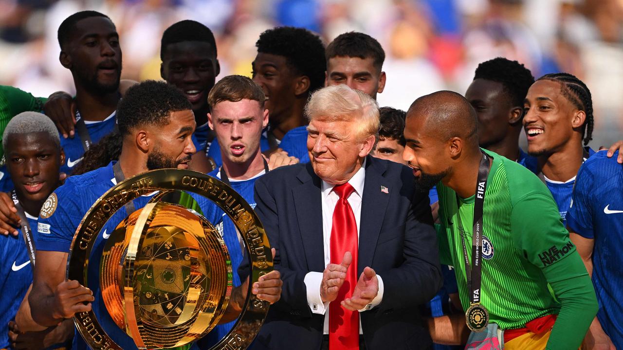 Revealed: What Trump whispered to Reece James during Chelsea’s FIFA Club World Cup trophy celebration
