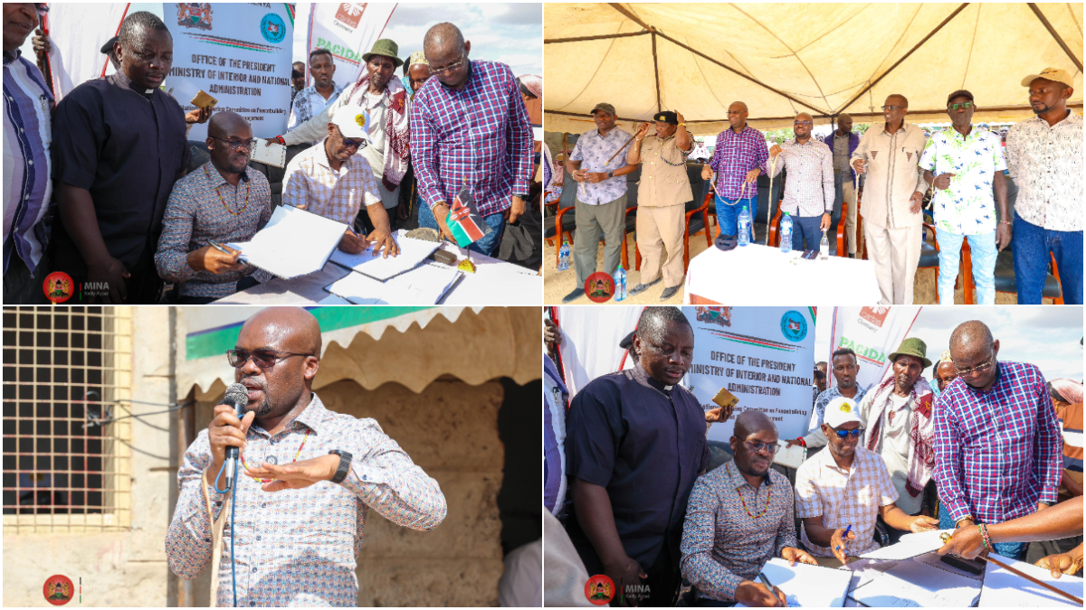 Gabra and Dasanaach sign historic peace pact, ending nearly 160 years of conflict