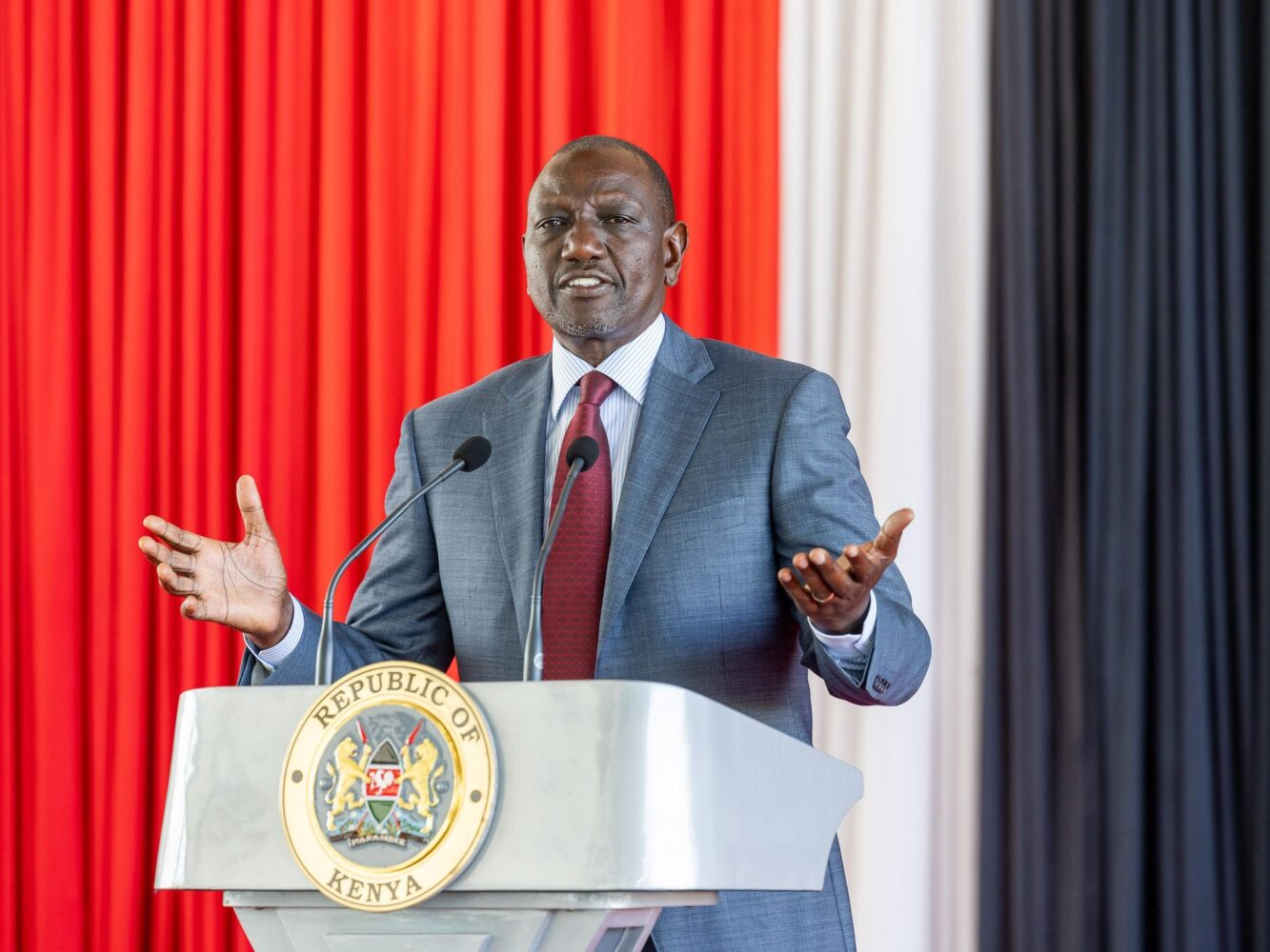 President Ruto directs police to shoot violent protesters in the leg