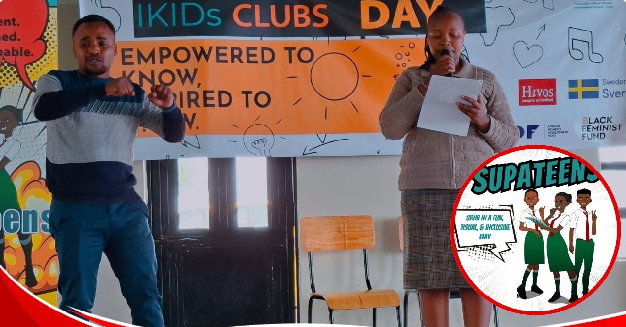 “My voice is my power”: Empowering deaf adolescents with Sexual Reproductive Health Rights in Kenya