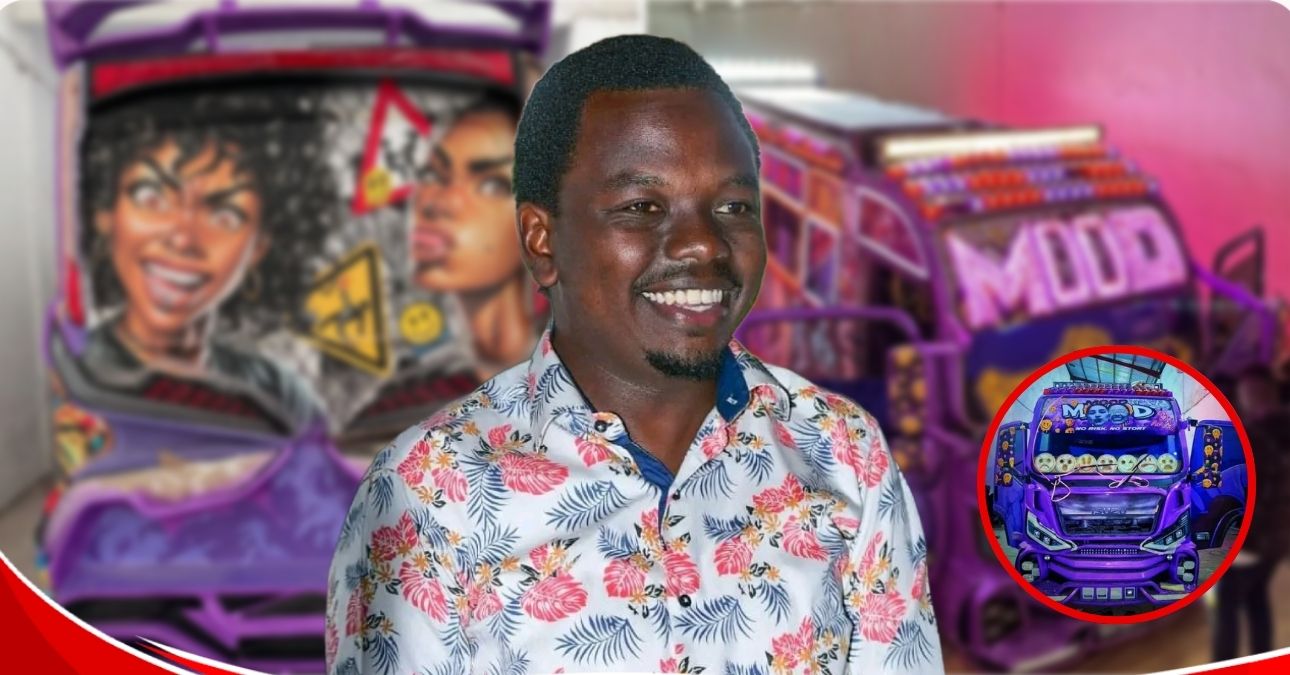 George Ruto brings Nairobi CBD to a standstill with the launch of his Ksh14M Nganya ‘MOOD’