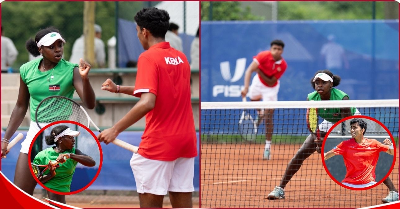Kenyan duo storms FISU games mixed doubles final, eyes Gold