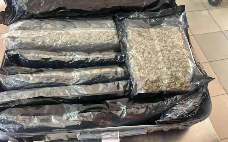 Foreigner arrested with 41 sachets of suspected narcotics at JKIA