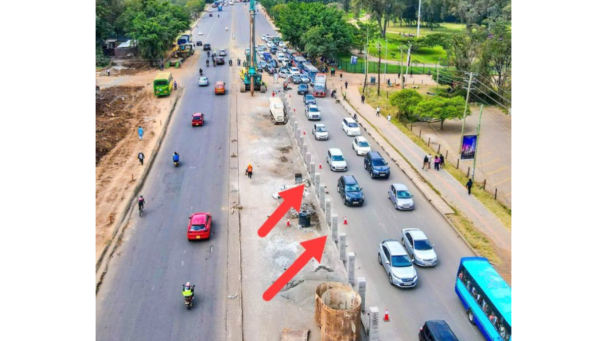 KURA allays Kenyans’ concerns over hoarding walls along Kenyatta Avenue