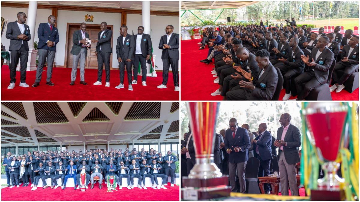 “From underdogs to champions” — Sakaja’s Nairobi United honoured at State House