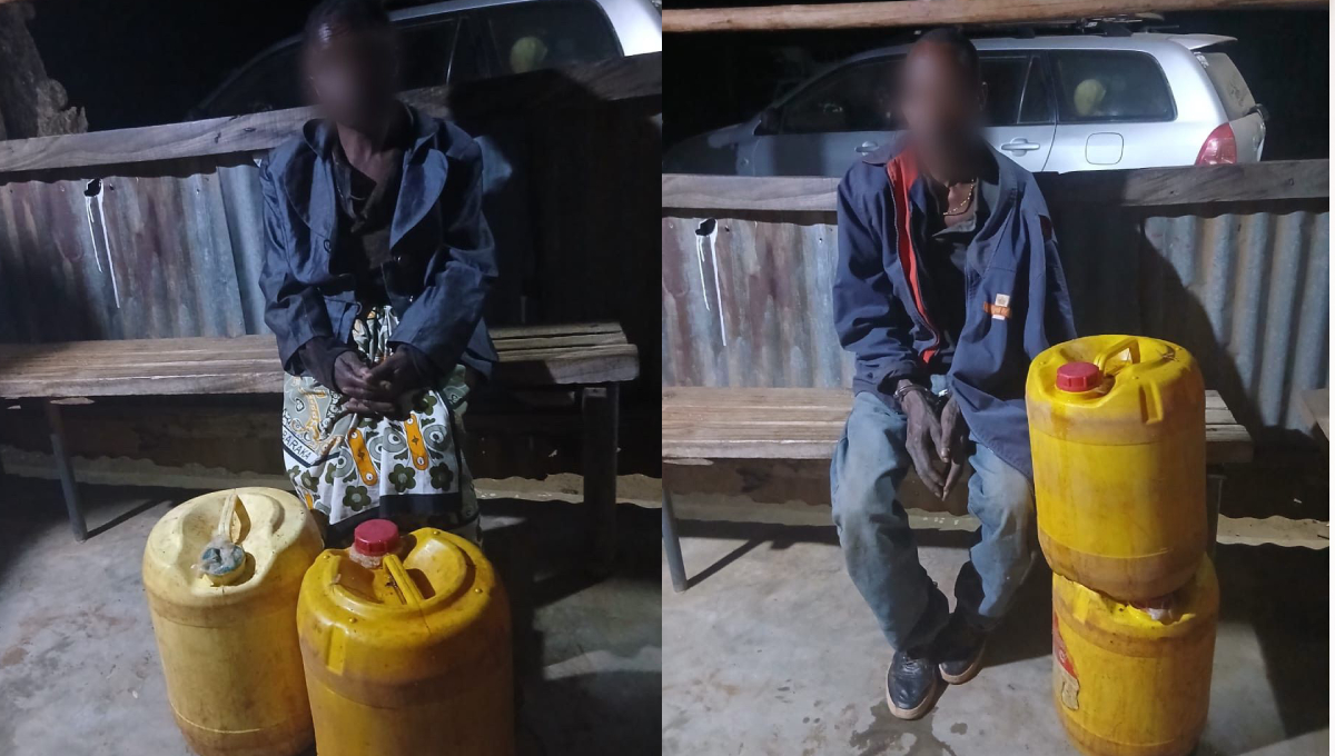 Five arrested, 205 litres of illicit brew seized in Ikutha police crackdown