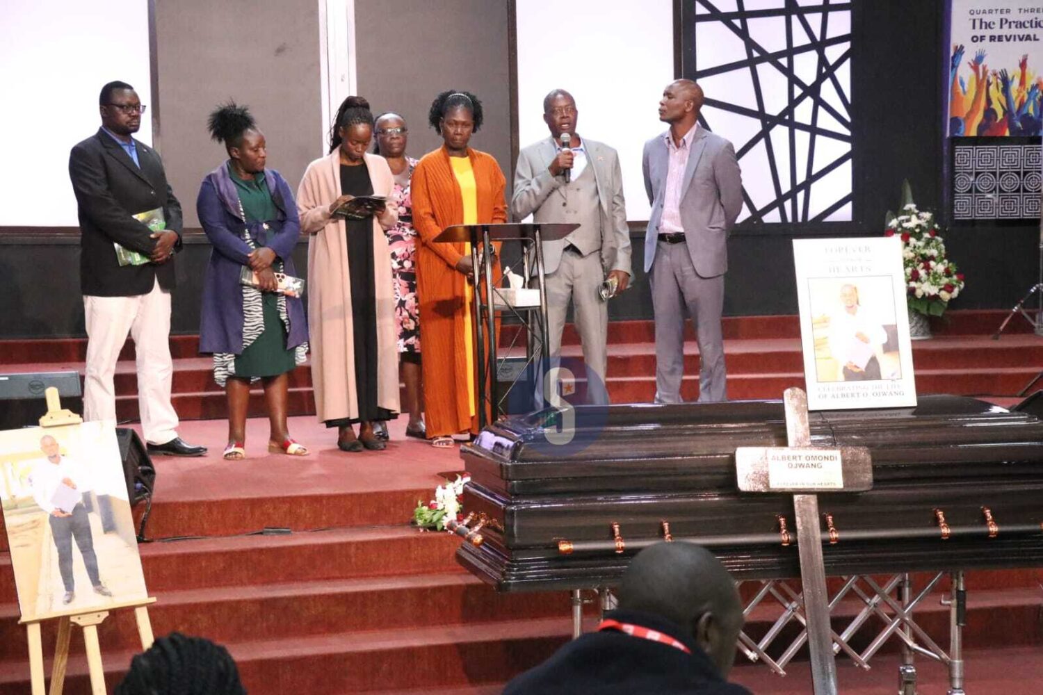 Family and friends gather as emotions run high at Albert Ojwang’s requiem mass