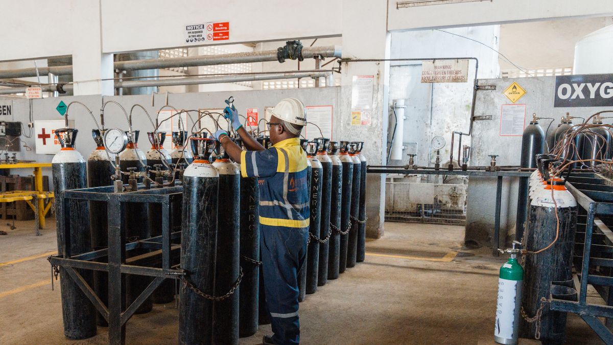 A new oxygen manufacturing plant worth Ksh2.8 billion being set up in Kilifi