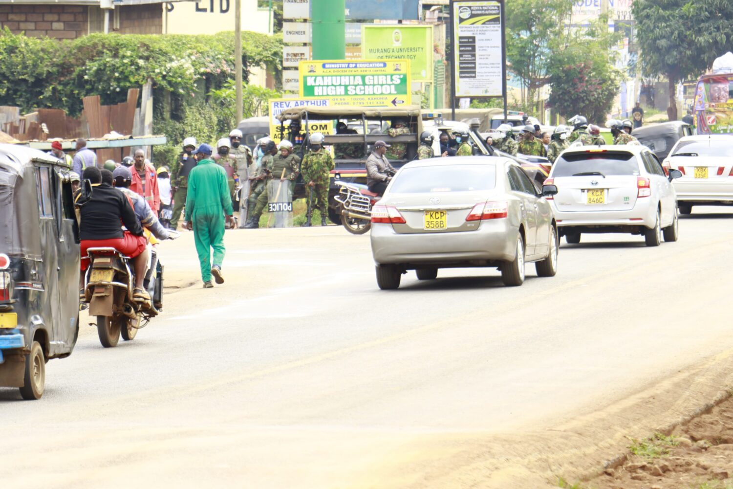 Tension in Murang’a as shot mask vendor Boniface Kariuki is set to be laid to rest