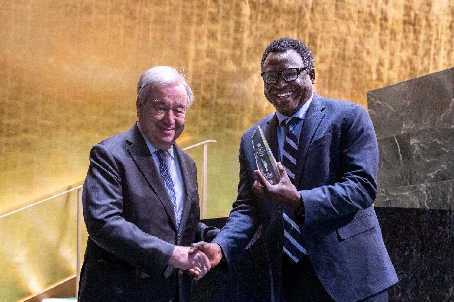 From Kibera to the world: Kenya’s Kennedy Odede wins 2025 UN Mandela Prize in New York