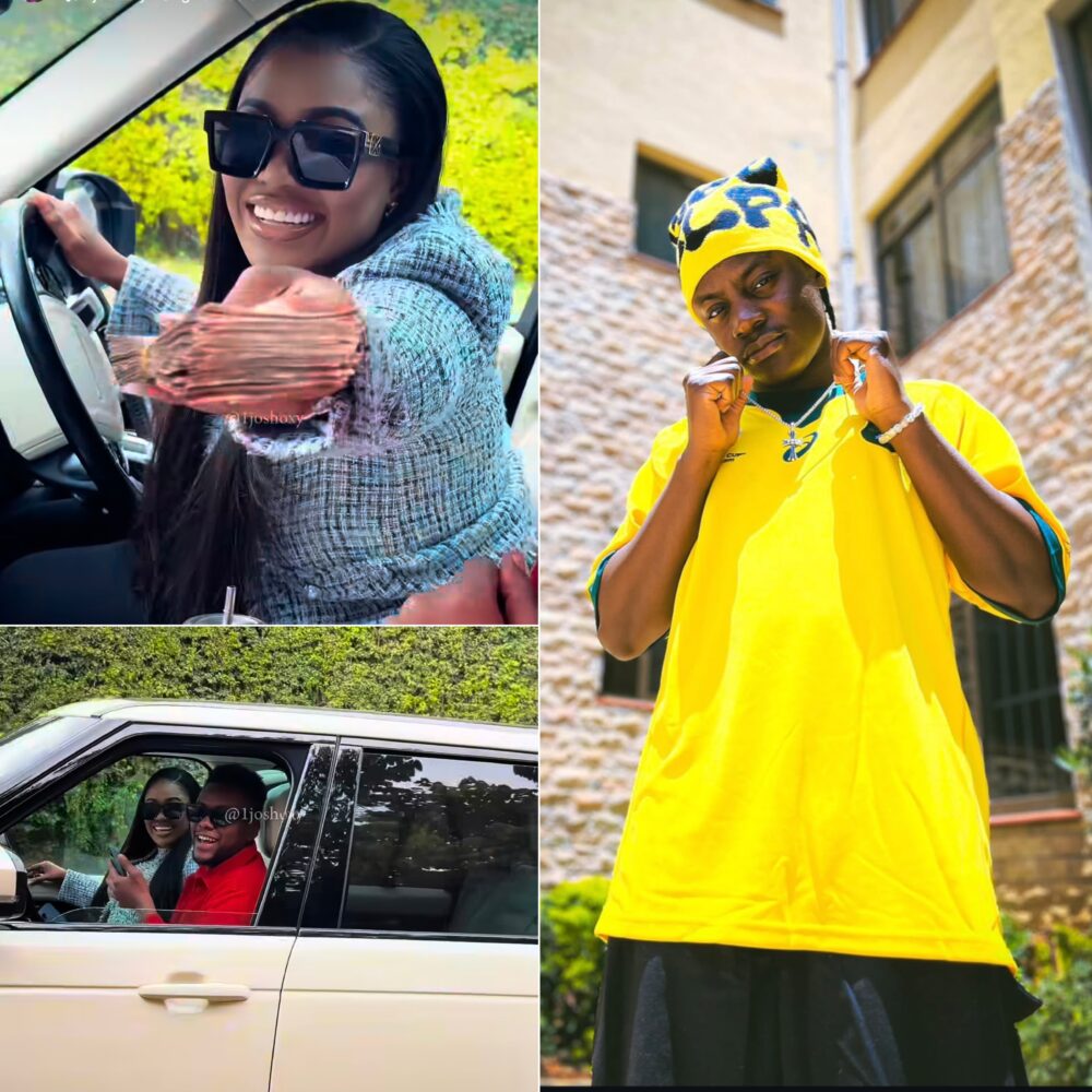 Vera Sidika gifts cash to Car Spotter after being spotted in her new Ksh18M Range Rover