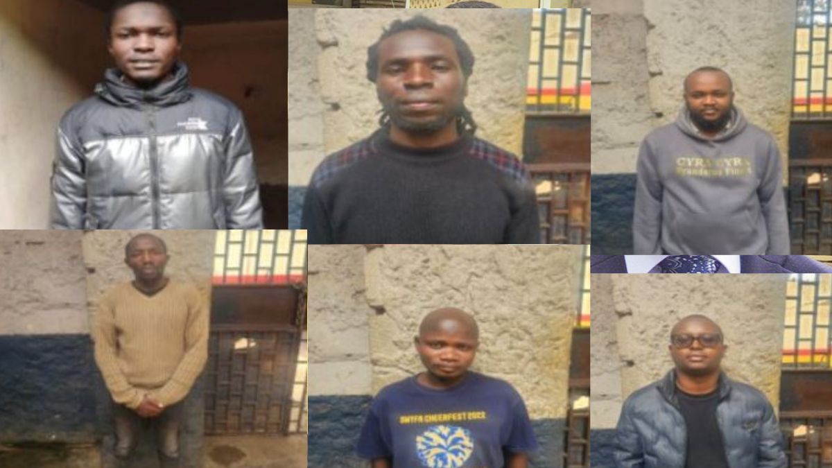 Six suspects arrested for shooting a police officer in Thika