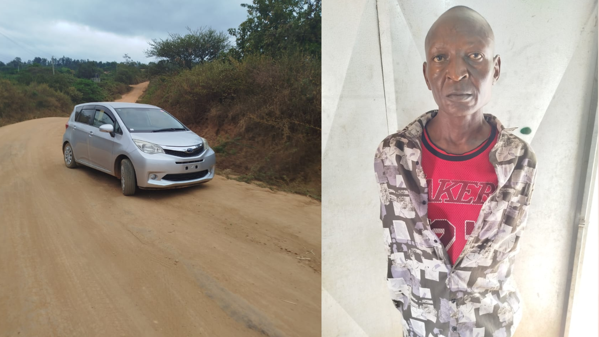 Stolen car recovered in Makueni, suspect arrested