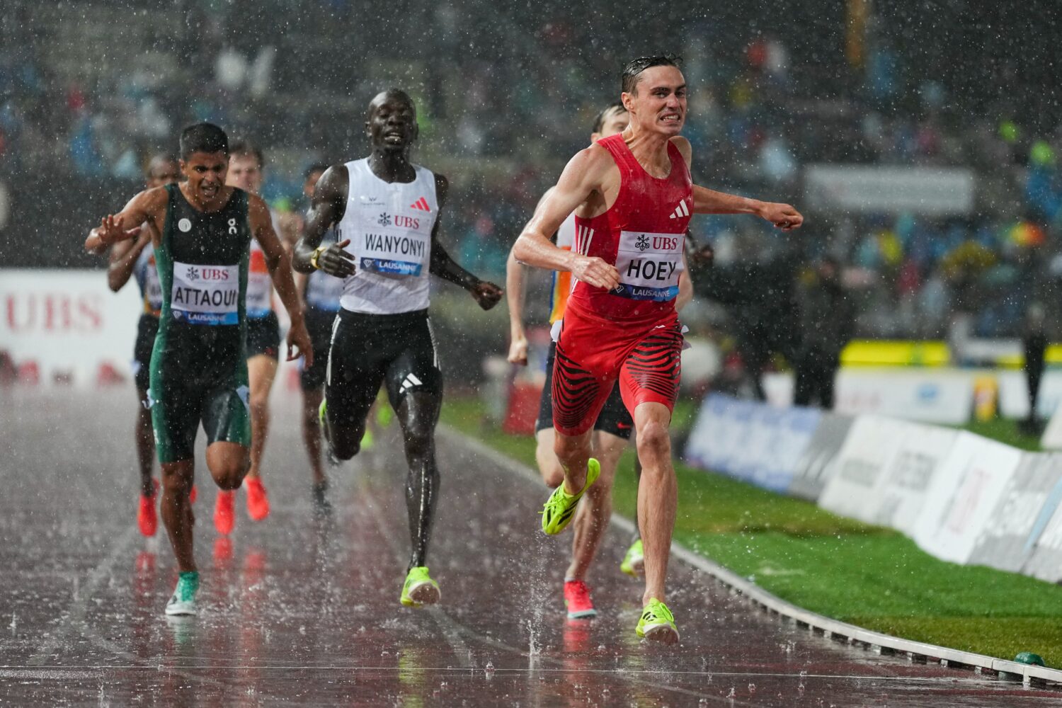 Kenya’s Wanyonyi storms to second place in rainy Lausanne Diamond League