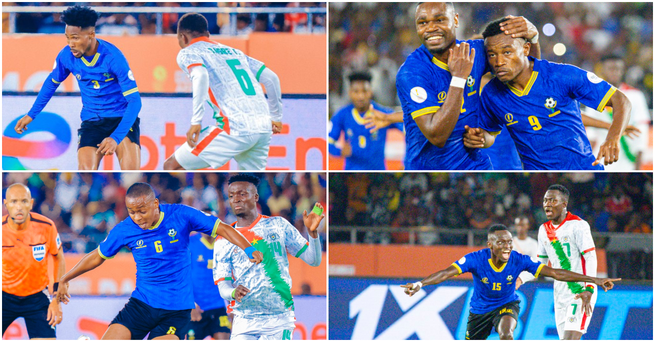 Tanzania Starts CHAN 2024 campaign with convincing 2-0 victory over Burkina Faso