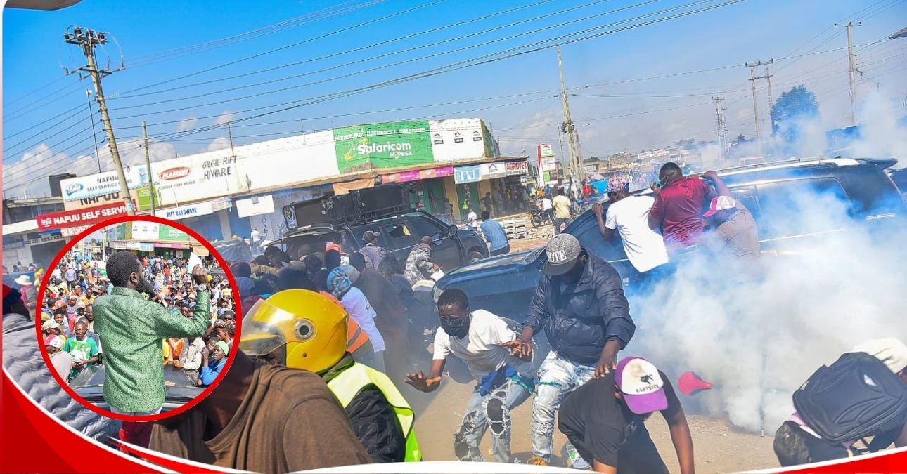 One person shot in Gilgil as police use teargas to disperse Gachagua’s allies