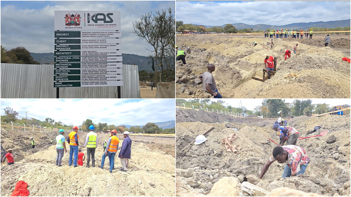 KAS begins construction of a Sports Academy in Mwala