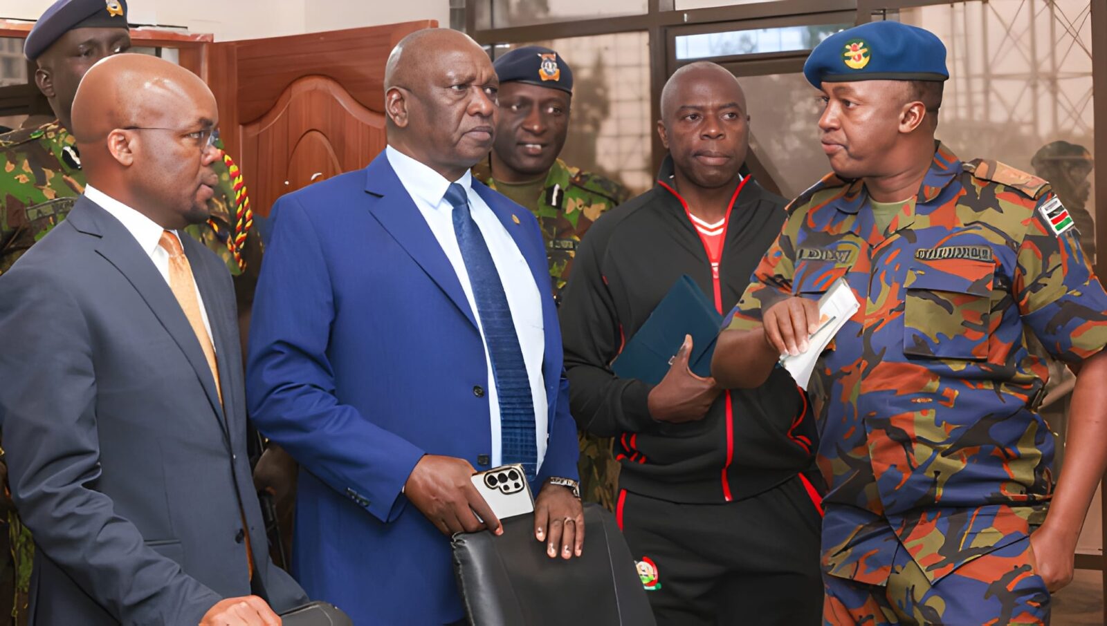Security chiefs inspect Nyayo and Moi International Sports Centre, Kasarani stadiums ahead of CHAN 2024 tournament