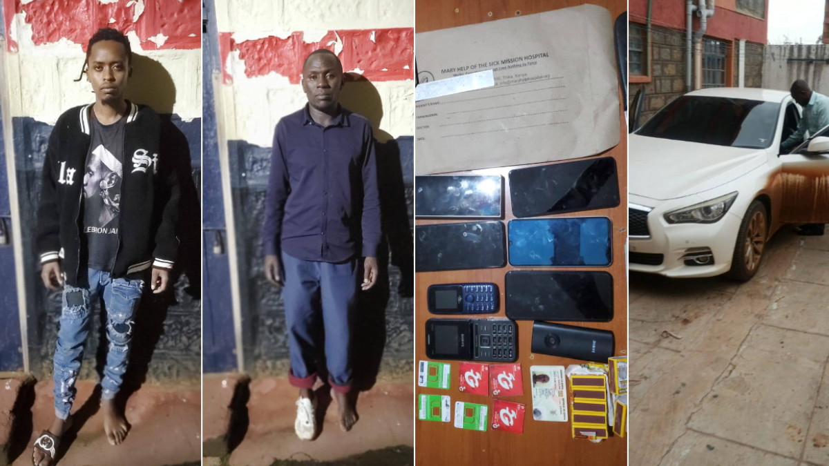 Two terrified women kidnapped in Nyeri rescued in Thika, two suspects arrested
